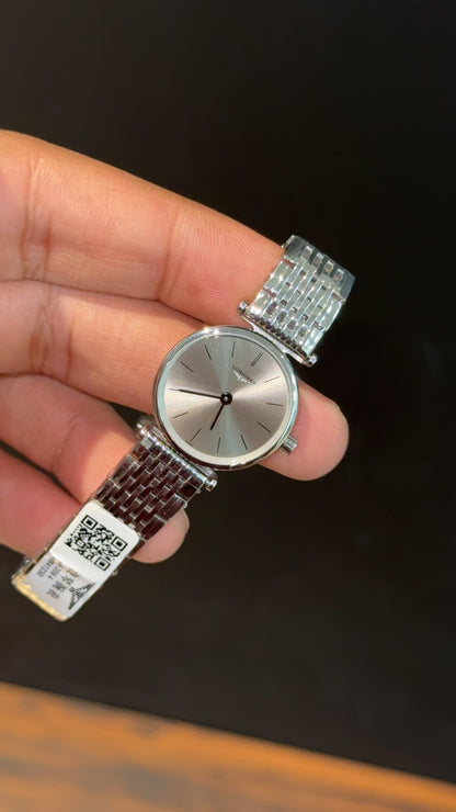Longines | Woman | Silver Chain | Grey Dial - twentyfour
