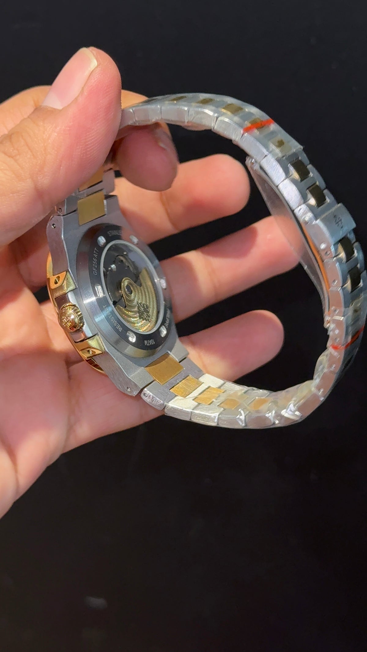 PP Auto | Gold Two Tone | Black Dial