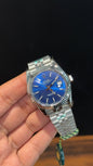 DateJust | Silver Chain | Blue Dial