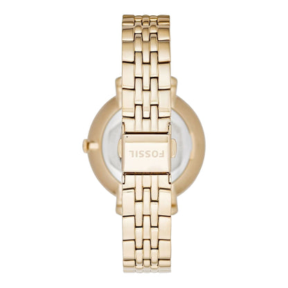 Fossil Women’s Quartz Stainless Steel Gold Dial 36mm ES3547