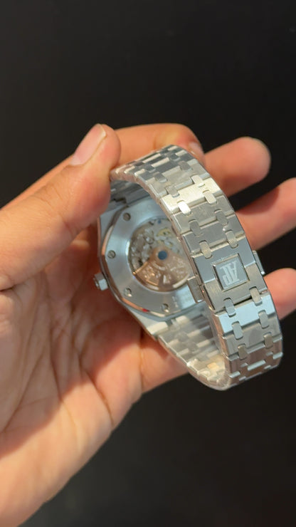 AP Skeleton | Auto | Rose Chain | Grey Dial