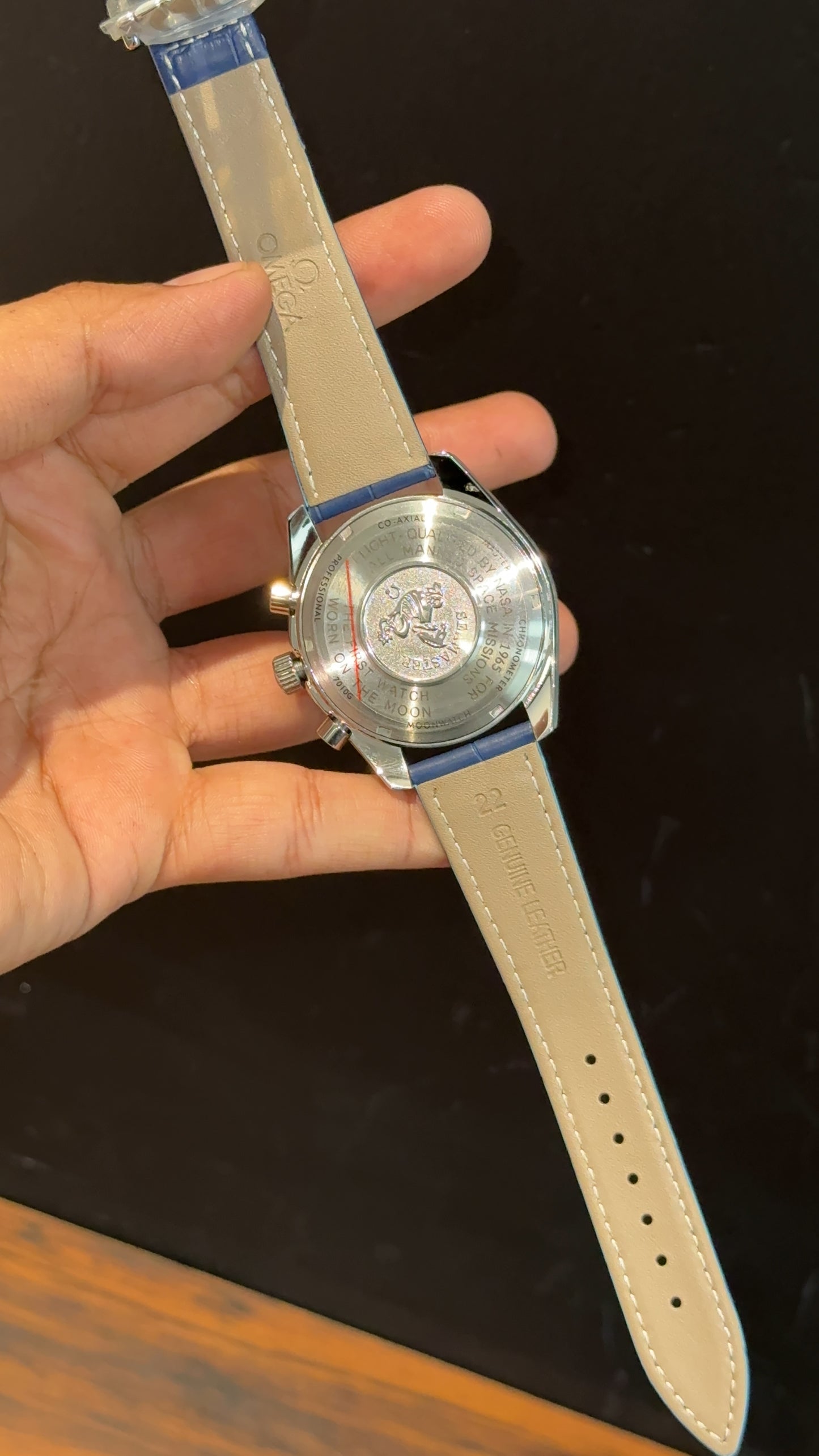 Omega Speedmaster | Chrono | Blue Strap | Blue Dial - twentyfour