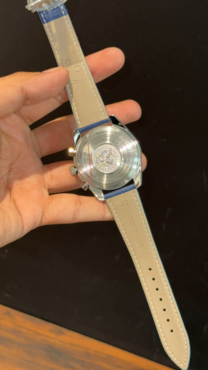 Omega Speedmaster | Chrono | Blue Strap | Blue Dial - twentyfour