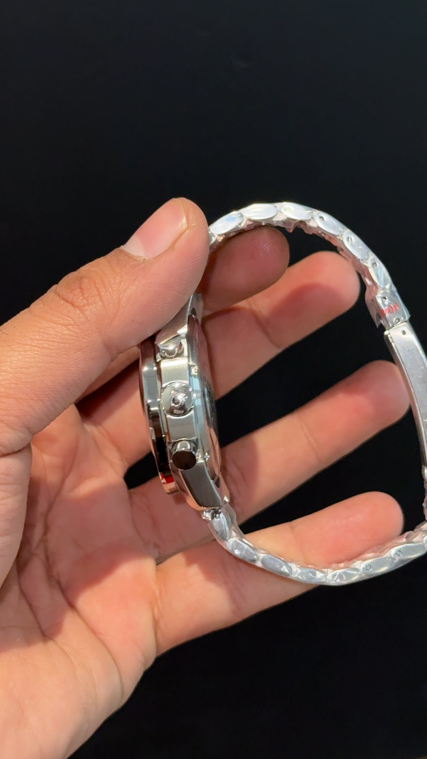 Omega Speedmaster | Silver Chain | Chrono | All White Dial