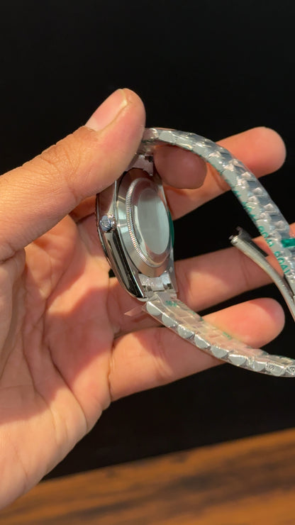 DayDate | Silver Chain | Tiffany Dial