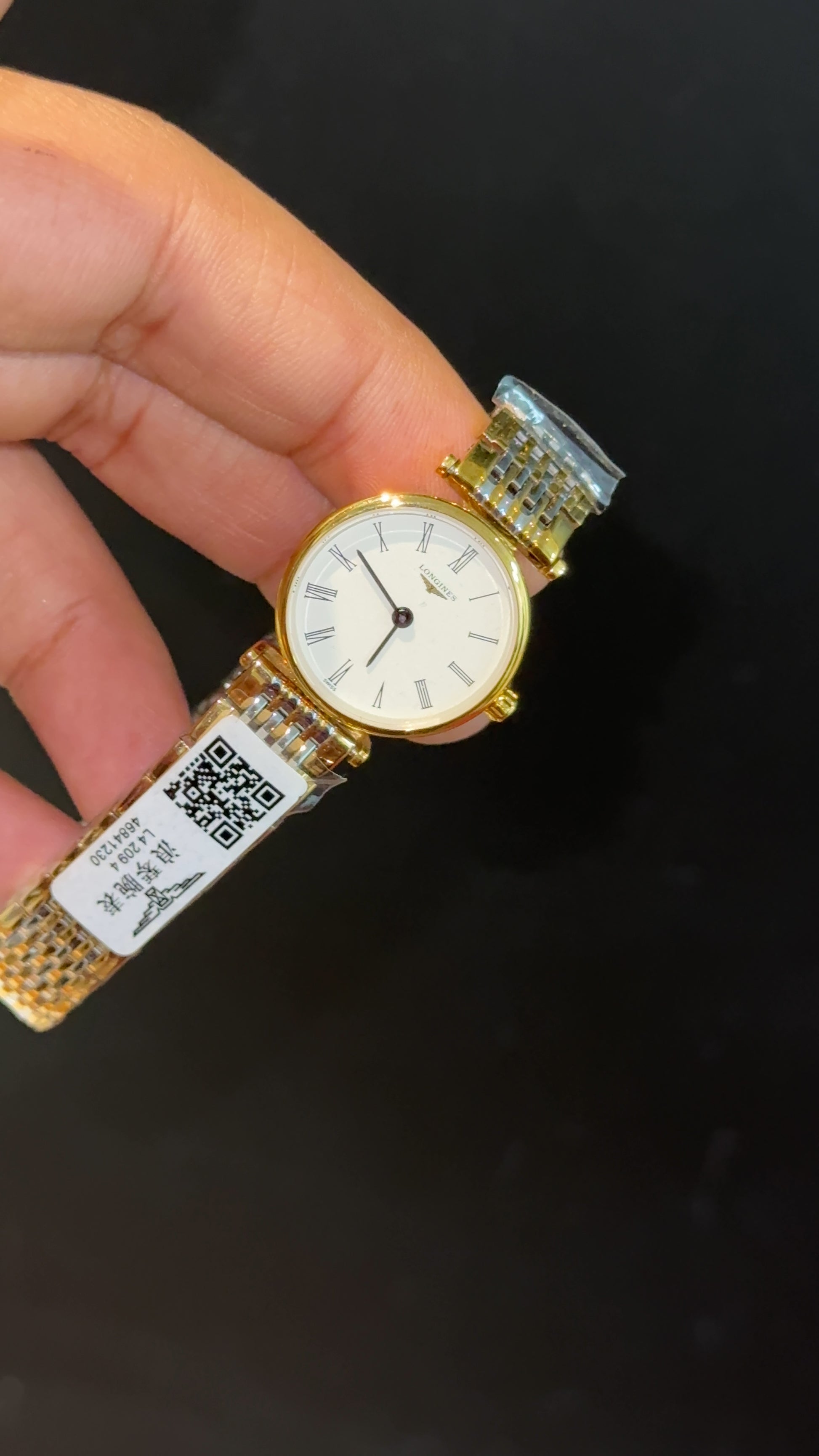 Longines | Woman | Gold Two Tone | White Plain Dial - twentyfour