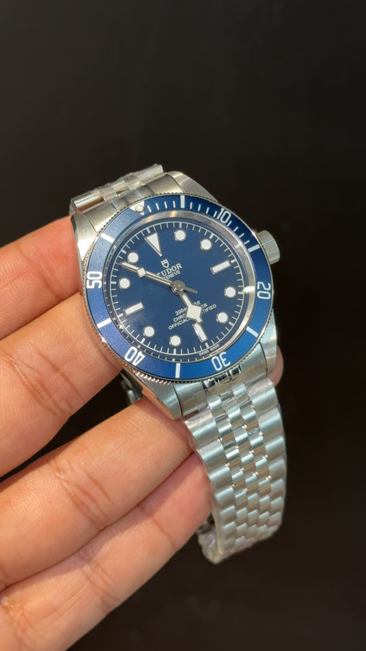 Tudor | Black Bay 58 | Silver Chain | Navy Blue Dial