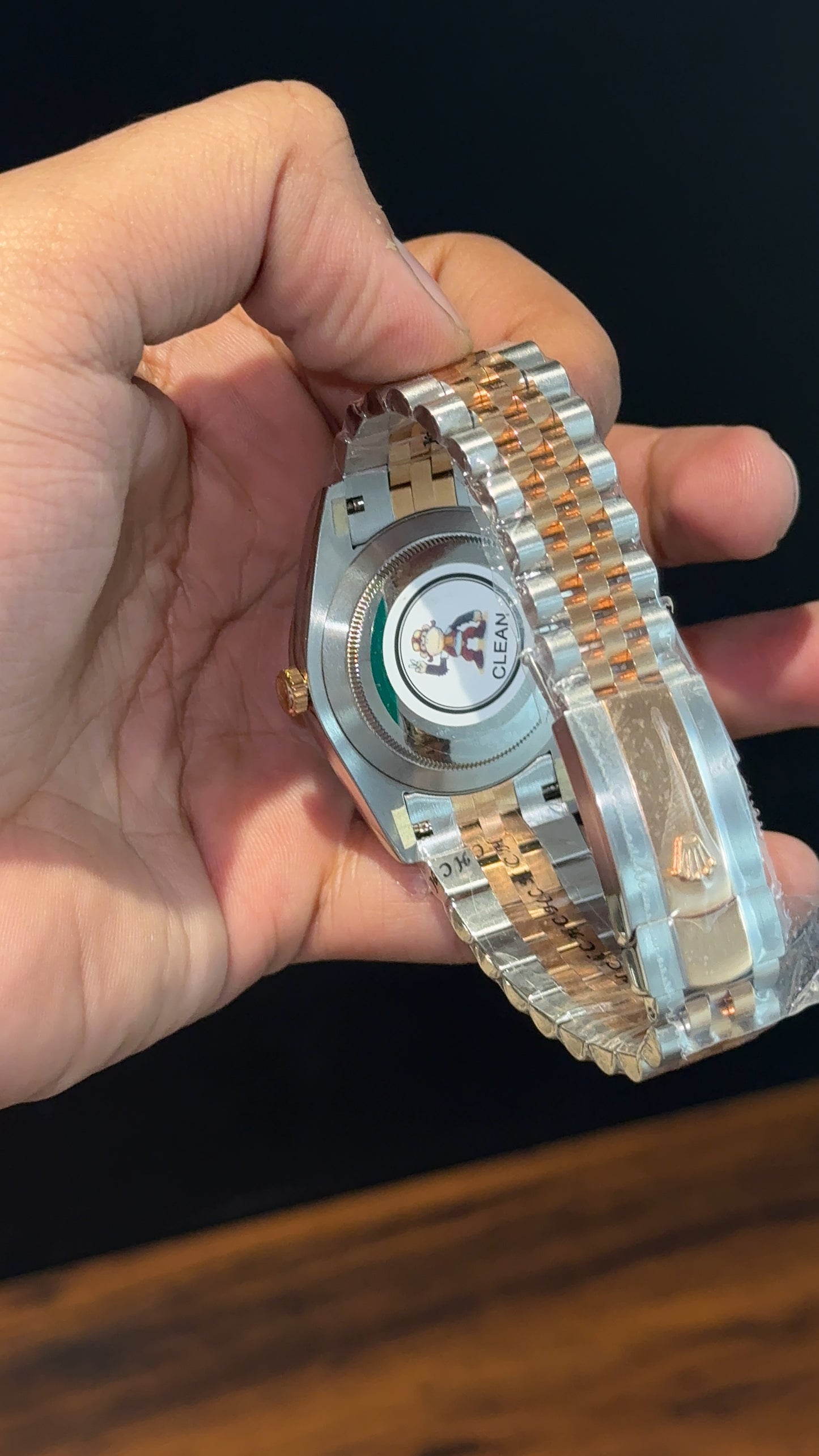 Premium Datejust | Rose Two Tone | Diamond Digit | Choco Dial