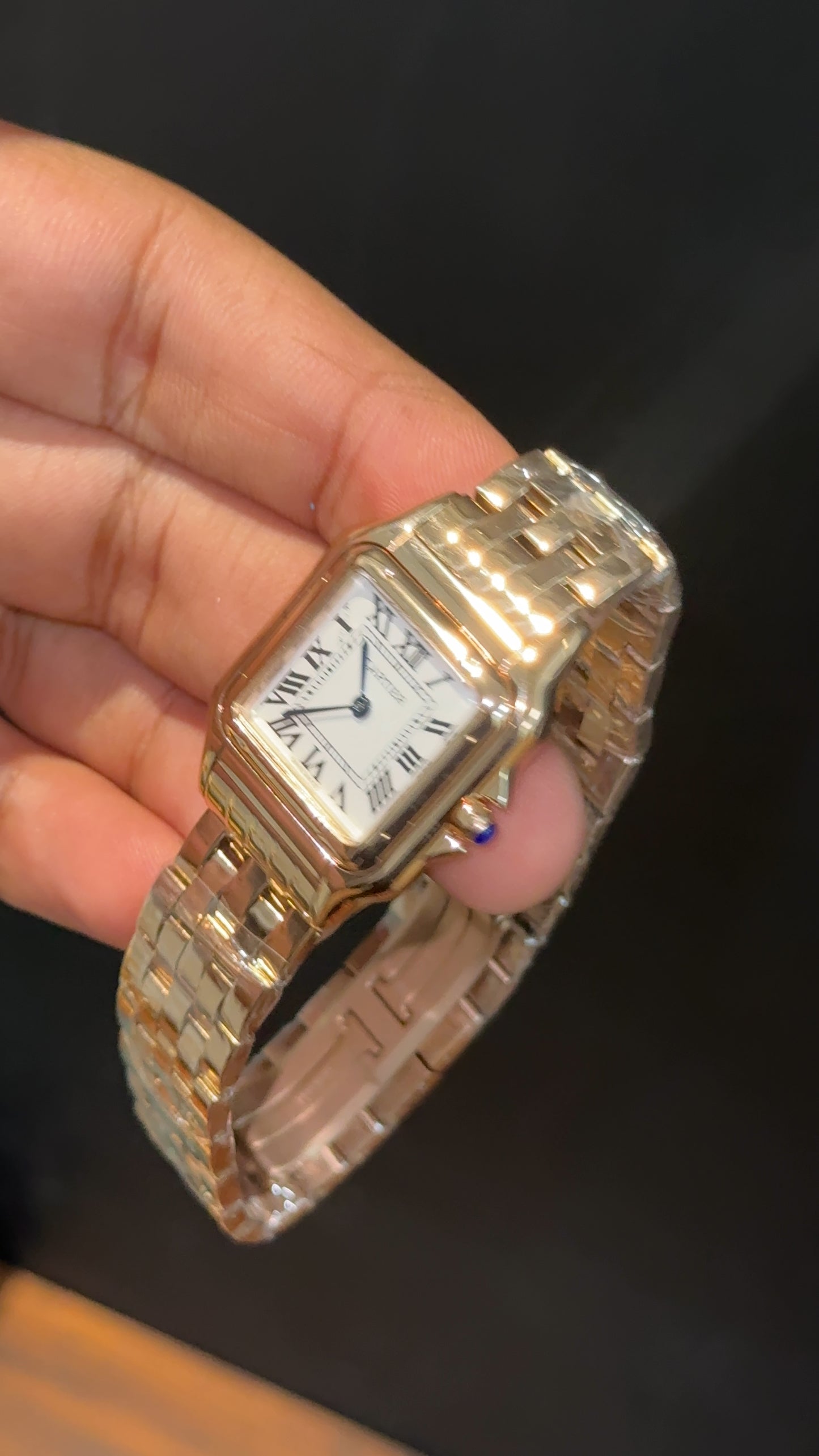 Cartier Panthere | 26mm | Woman  | Rose Chain | White Dial