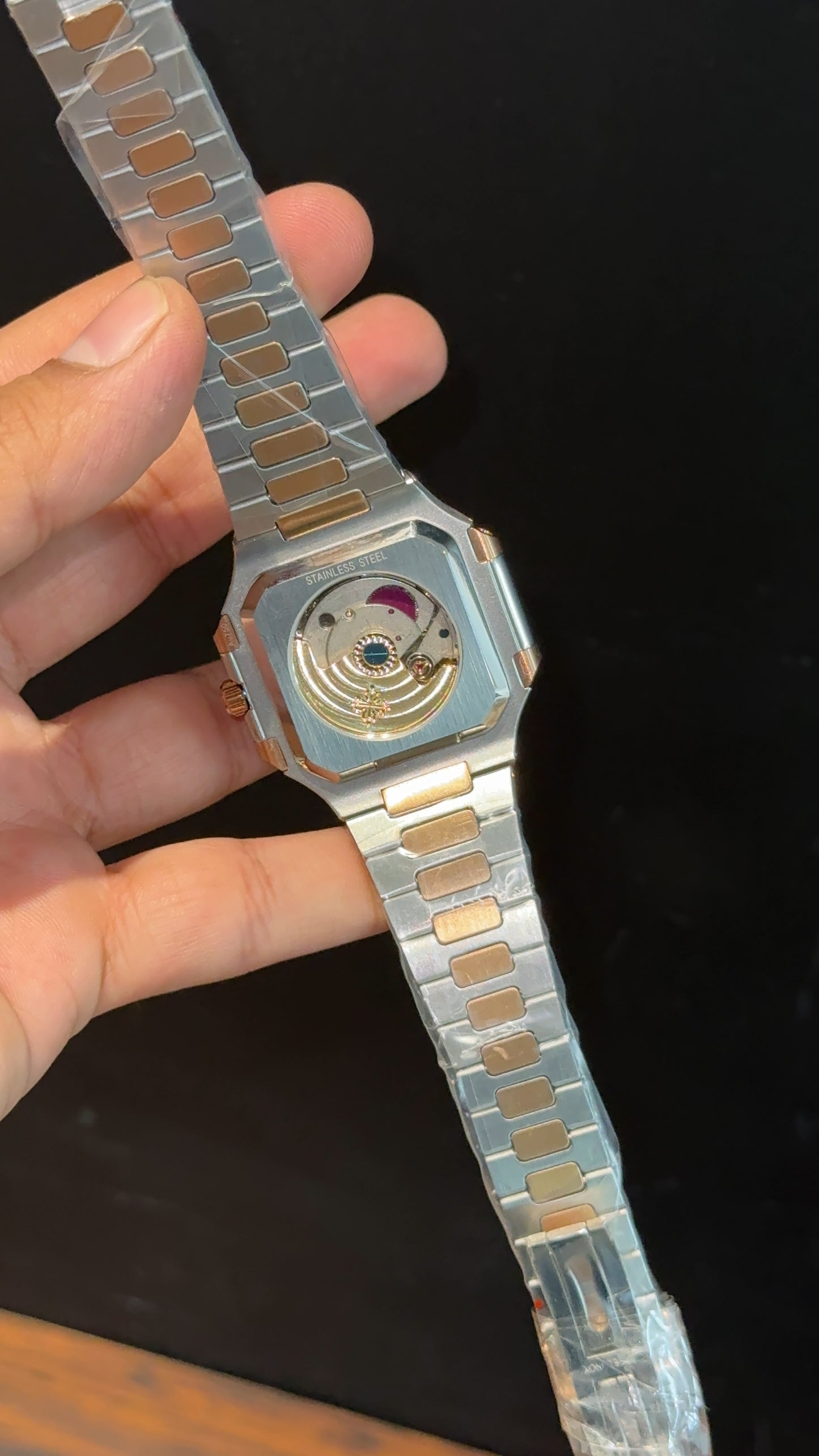 Pp Auto | Cubitus | Rose Two Tone | Grey Dial - twentyfour