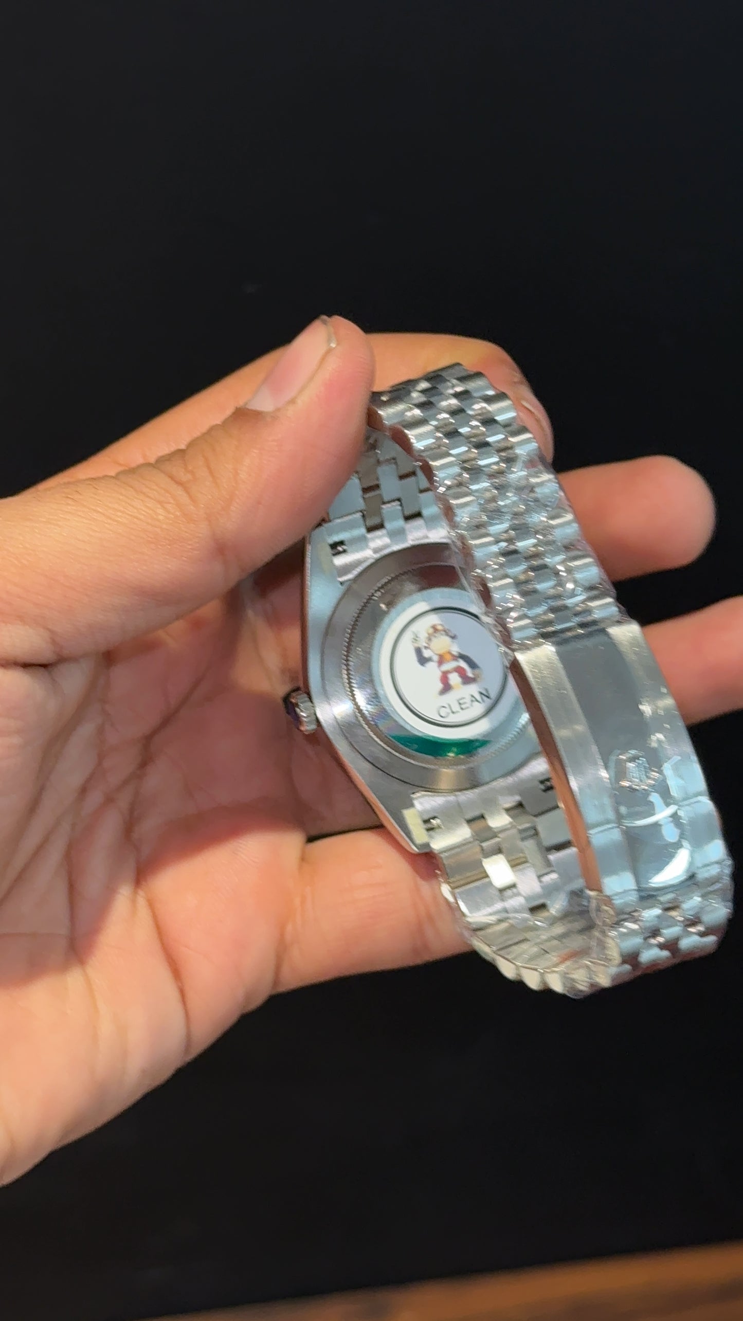 Premium DateJust | Silver Chain | Diamond Digit | Grey Dial