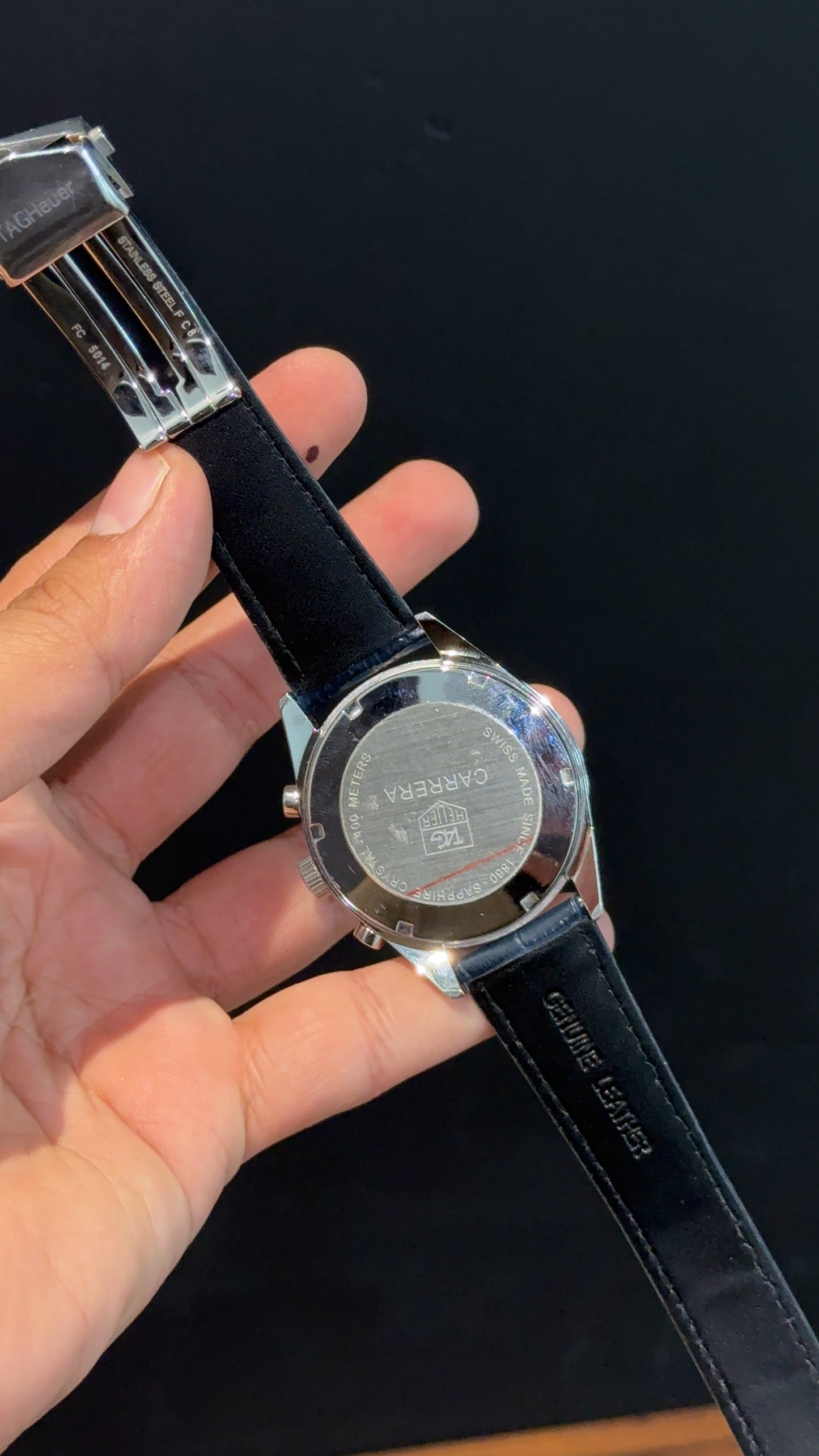 Tag Carrera  | Calibre 16 | Blue Strap | DayDate |  Chrono | White Dial