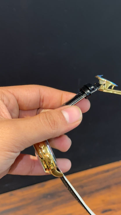 Patek Century | Auto | Gold Case | Blue Dial | Black Leather Strap