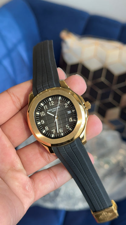 PP Auto | Yellow Gold | Grey Dial