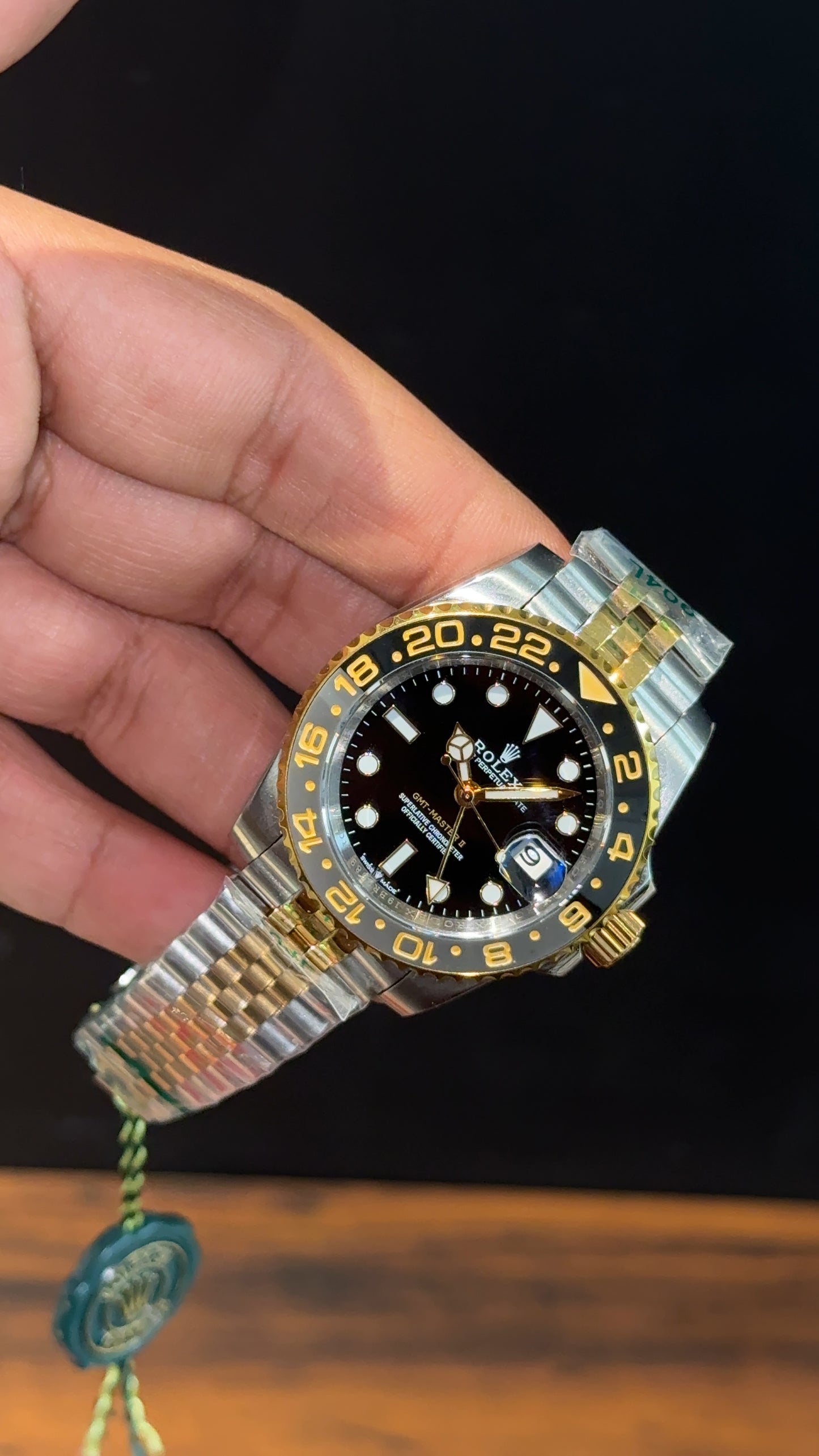 GMT Master | Gold Two Tone | Black Dial