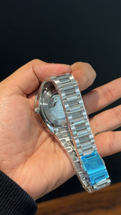 Tag Carrera | DayDate | Silver Chain | Shady Mehron Dial