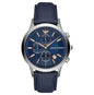 Emporio Armani | Men’s Quartz Chronograph Leather strap Blue Dial 43mm AR 11216