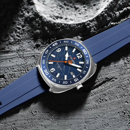 Naviforce NF-7132 Textured Dial Sport Watch