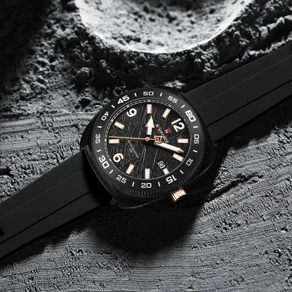 Naviforce NF-7132 Textured Dial Sport Watch