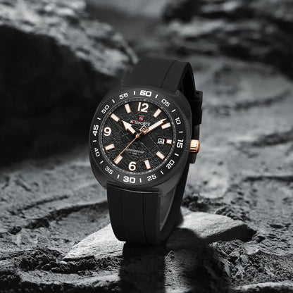 Naviforce NF-7132 Textured Dial Sport Watch