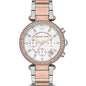 Michael Kors Women’s Quartz Stainless Steel White Dial Watch MK5820