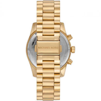 Michael Kors Women’s Quartz Gold Stainless Steel Sky Blue Dial 38mm Watch MK7216