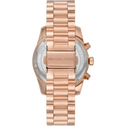 Michael Kors Women’s Quartz Rose Gold Stainless Steel Grey Dial 38mm Watch MK7217