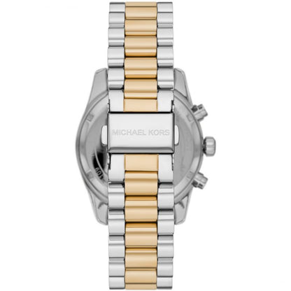 Michael Kors Women’s Quartz Two-tone Stainless Steel Blue Dial 38mm Watch MK7218