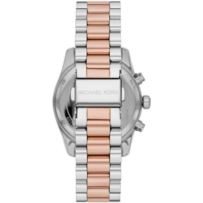 Michael Kors Women’s Quartz Two-tone Stainless Steel Rose Gold Mother Of pearl Dial 38mm Watch MK7219