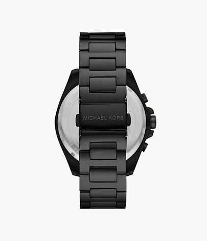 Michael Kors Men’s Quartz Stainless Steel Black Dial 45mm Watch MK8858