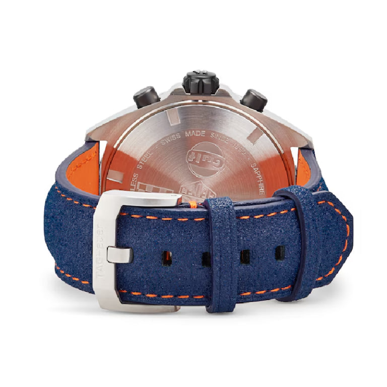 Tag Heuer Formula 1 Men’s Quartz Swiss Made Blue Leather Strap Multi Color Dial 43mm | CAZ101N.FC8243