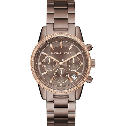 Michael Kors Women’s | Brown Stainless Steel Brown Dial 37mm MK6529