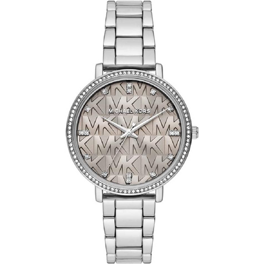 Michael Kors Women’s | Silver Stainless Steel Grey Dial 38mm MK4672