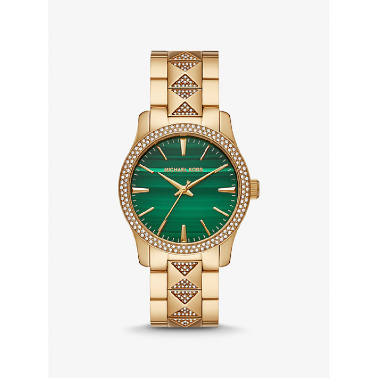 Michael Kors Women’s | Stainless Steel Green Dial 38mm Watch MK7390