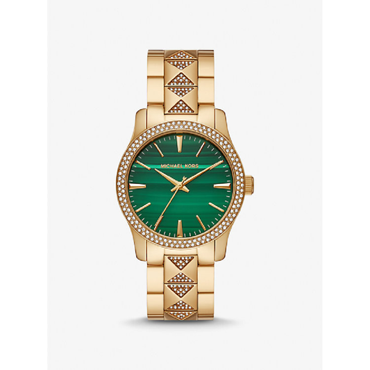 Michael Kors Women’s | Stainless Steel Green Dial 38mm Watch MK7390