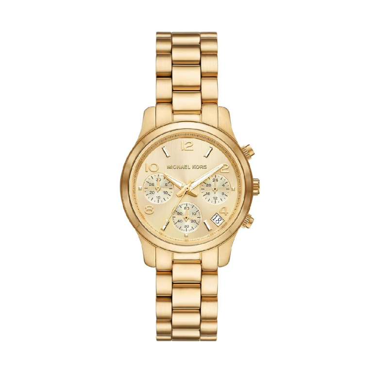 Michael Kors Women’s | Gold Stainless Steel Gold Dial 34mm MK7326