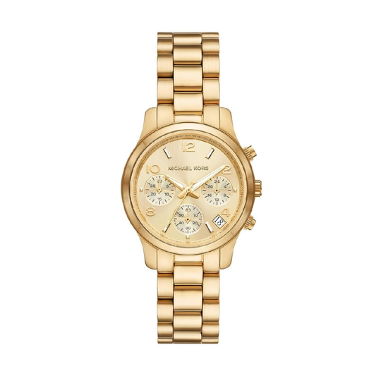 Michael Kors Women’s | Gold Stainless Steel Gold Dial 34mm MK7326