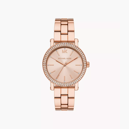 Michael Kors Women’s | Rose Gold Stainless Steel Rose Gold Dial 38mm MK7346