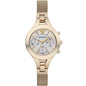 Emporio Armani Women’s Quartz Gold Stainless Steel Mother of Pearl Dial 34mm Watch AR 7390