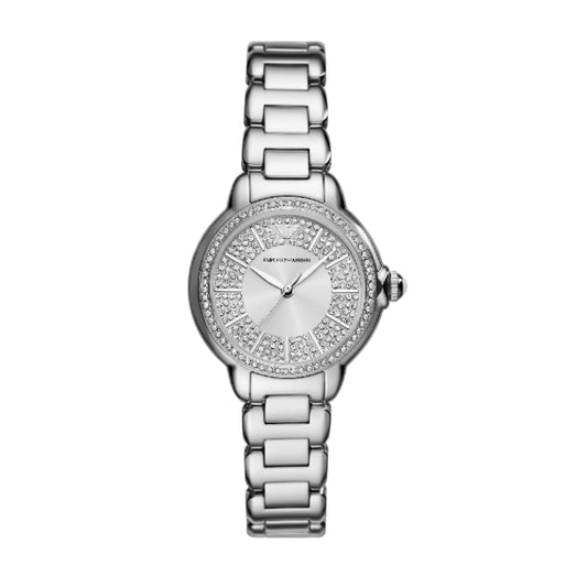 Emporio Armani Women’s Quartz Silver Stainless Steel Silver Dial 32mm Watch AR11632