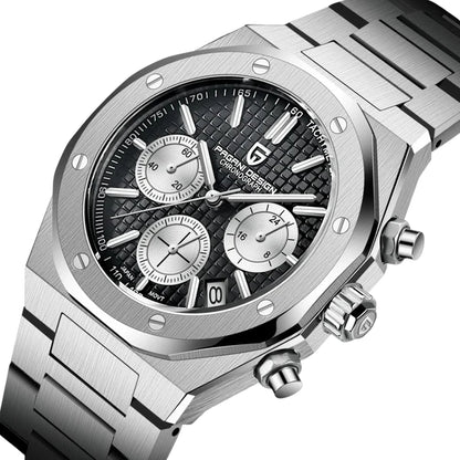 Pagani Design AP Silver Black Dial PD-1707