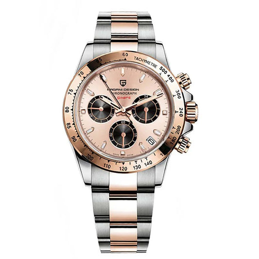 Pagani Design PD 1644 | Daytona Silver Rose Gold - twentyfour
