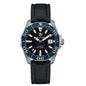 Tag Heuer Aquaracer Men’s Automatic Swiss Made Black Nylon Strap Black Dial 41mm | WAY211B.FC6363