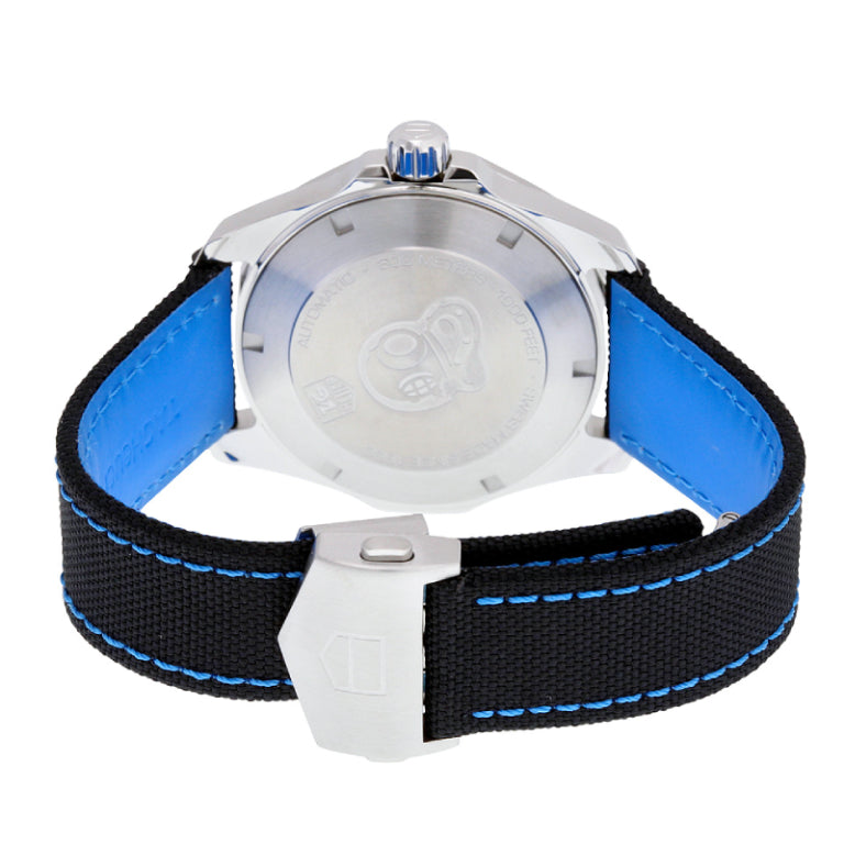 Tag Heuer Aquaracer Men’s Automatic Swiss Made Black Nylon Strap Black Dial 41mm | WAY211B.FC6363