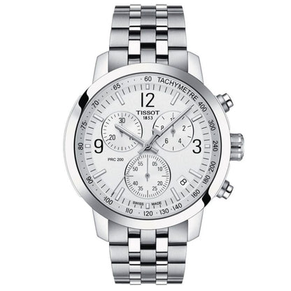 TISSOT Men’s Quartz Swiss Made Silver Stainless Steel Silver Dial 42mm Watch T114.417.11.037.00