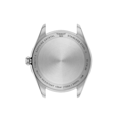 TISSOT Men’s Quartz Swiss Made Silver Stainless Steel Green Dial 40mm Watch T156.410.11.091.00