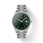 TISSOT Men’s Quartz Swiss Made Silver Stainless Steel Green Dial 40mm Watch T156.410.11.091.00