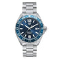 Tag Heuer Formula 1 Men’s Automatic Swiss Made Silver Stainless Steel Blue Dial 43mm Watch WAZ2015.BA0842 - twentyfour