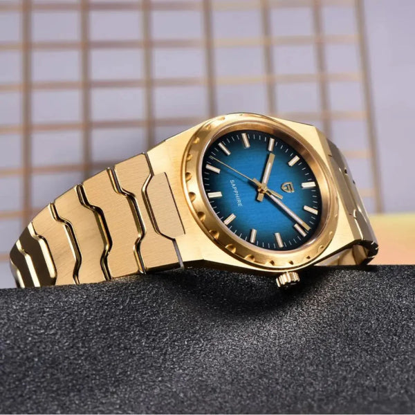 Pagani Design | Gold Chain Blue Dial | PD-YS020