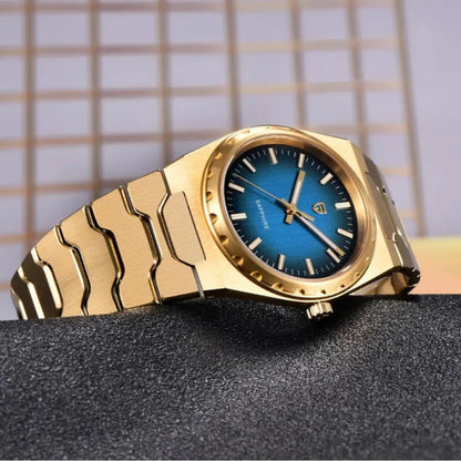 Pagani Design | Gold Chain Blue Dial | PD-YS020